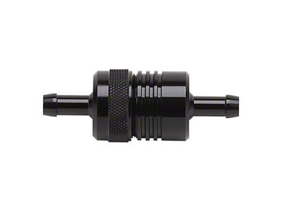 Russell Performance Black Street Fuel Filter 3in Length 1-1/8in diameter - 645090