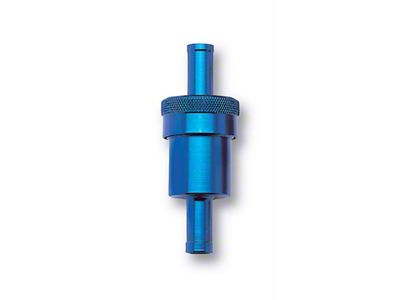 Russell Performance Blue Street Fuel Filter 3in Length 1-1/8in diameter - 645140