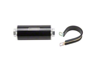 Russell Performance Anodized Aluminum 12in Length -10 male inlet/outlet - 649250