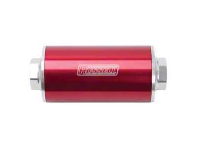 Russell Performance Profilter Fuel Filter 6in Long 10 Micron -10AN - 649251