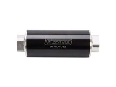Russell Performance Profilter Fuel Filter 6in Long 60 Micron -10AN - 649260