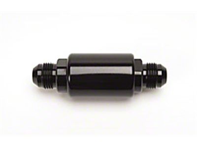 Russell Performance Black Anodized 3-1/4in Length 1-1/4in dia. -8 male - 650103