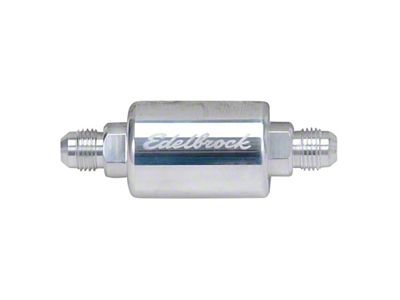 Russell Performance Polished Aluminum 3in Length 1-1/4in dia. -6 male - 650140