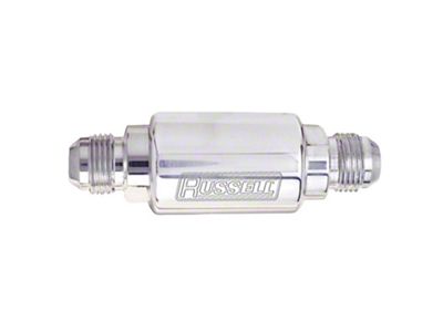 Russell Performance Polished Alum. 3-1/4in Length 1-1/4in dia. -8 x - 650180
