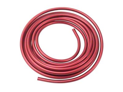 Russell Performance Red 3/8in Aluminum Fuel Line - 639260