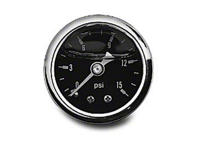 Russell Performance 15 psi fuel pressure gauge Liquid-filled - 650330