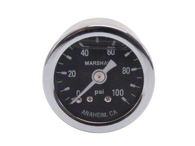 Russell Performance 100 psi fuel pressure gauge Liquid-filled - 650340