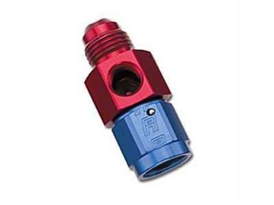 Russell 6AN Fuel Pressure Take off Red/Blue - 670340