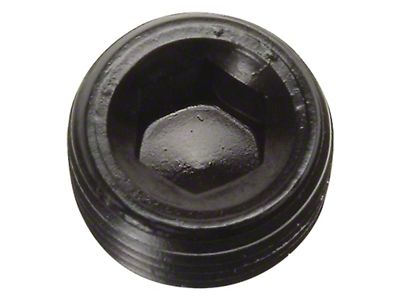Russell Performance 1/2in Allen Socket Pipe Plug Black - 662063