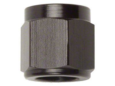 Russell 4AN Tube Nuts 1/4in dia. Black 6 - 660563