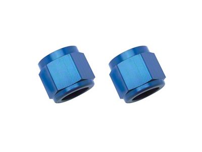 Russell 6AN Tube Nuts 3/8in dia. Blue 2 - 660570
