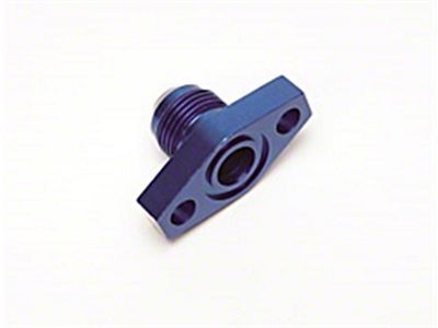 Russell 10AN Blue Oil Drain to Male Fitting - 697070