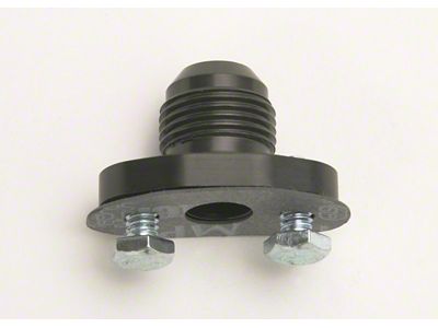 Russell Performance Oil Pan Flange. Adapts Male -10 AN to - 697090