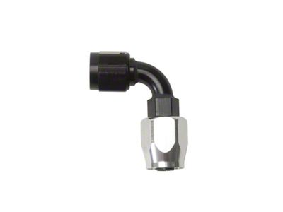 Russell 10AN Black/Silver 90 Degree Full Flow Hose - 610183