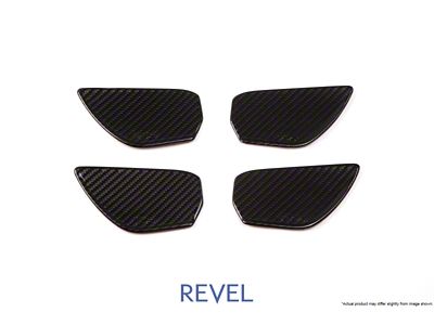 Revel GT Dry Carbon Door Trim Inner Handles FL/FR/RL/RR 16-18 - 1TR4GT0AH08
