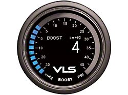 Revel VLS 52mm 30inHg-45PSI Digital OLED Boost Gauge - 1TR1AA001R