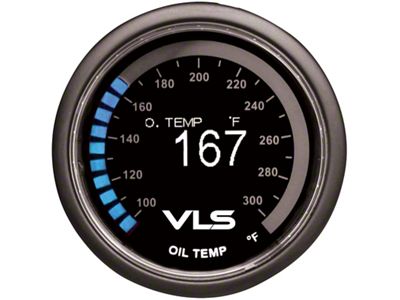 Revel VLS 52mm 100-300 Deg F Digital OLED Oil Temperature - 1TR1AA003R