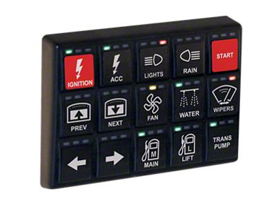 Rywire P30 Switch Panel Keypad - RY-MORISTECH-KEYPAD-12