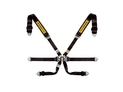 Sabelt Gold Endurance FIA8853-2016 Saloon Seat Belt Harness; Black (Universal; Some Adaptation May Be Required)