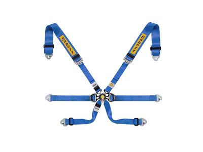 Sabelt Gold Endurance FIA8853-2016 Saloon Seat Belt Harness; Blue (Universal; Some Adaptation May Be Required)