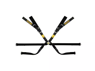 Sabelt GOLD Superformula 8 FIA8853-2016 Lightweight 8-Point Seat Belt Harness; Black (Universal; Some Adaptation May Be Required)