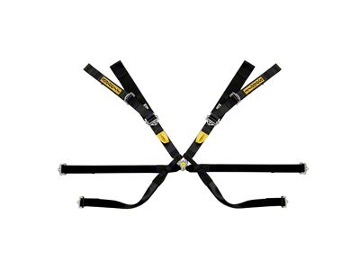 Sabelt GOLD Superformula 8 FIA8853-2016 Lightweight 8-Point Seat Belt Harness; Black (Universal; Some Adaptation May Be Required)