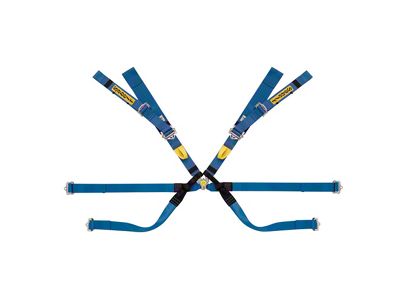 Sabelt GOLD Superformula 8 FIA8853-2016 Lightweight 8-Point Seat Belt Harness; Blue (Universal; Some Adaptation May Be Required)