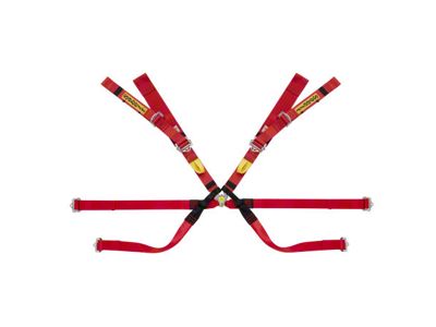 Sabelt GOLD Superformula 8 FIA8853-2016 Lightweight 8-Point Seat Belt Harness; Red (Universal; Some Adaptation May Be Required)