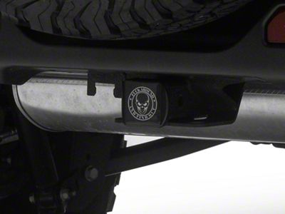 SEC10 Hitch Cover Printed Decal; FAFO Skull (Universal; Some Adaptation May Be Required)