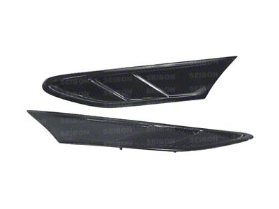 Seibon Carbon 12-13 BRZ/FRS FR Style Carbon Fiber Fender Ducts Pair - FD1213SCNFRS-FR