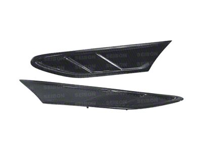 Seibon Carbon 12-13 BRZ/FRS FR Style Carbon Fiber Fender Ducts Pair - FD1213SCNFRS-FR