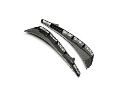 Seibon Carbon 17-18 Honda Civic Type-R Carbon Fiber Fender Ducts Pair - FD17HDCVR