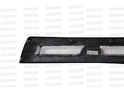 Seibon Carbon 08-12 Mitsubishi Lancer Evo X Shaved Emblem Carbon Fiber - FG0809MITEVOX-S
