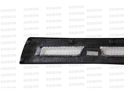Seibon Carbon 08-12 Mitsubishi Lancer Evo X Shaved Emblem Carbon Fiber - FG0809MITEVOX-S