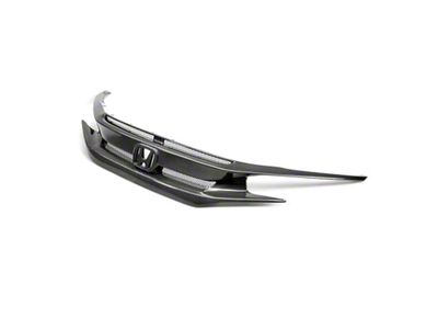 Seibon Carbon 16-18 Honda Civic OEM-Style Carbon Fiber Front Grill - FG16HDCV4D