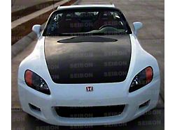 Seibon Carbon 00-10 Honda S2000 OEM Carbon Fiber Hood - HD0005HDS2K-OE