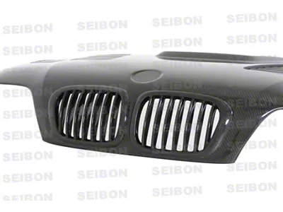 Seibon Carbon 01-05 BMW E46 M3 GTR Style Carbon Fiber Hood - HD0105BMWE46M3-GTR