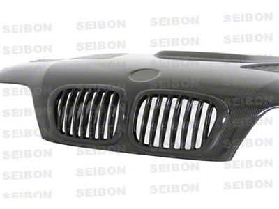 Seibon Carbon 01-05 BMW E46 M3 GTR Style Carbon Fiber Hood - HD0105BMWE46M3-GTR