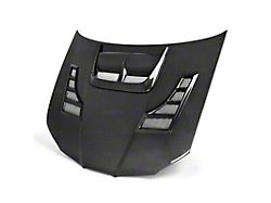 Seibon Carbon 06-07 Subaru WRX/STi CW Carbon Fiber Hood - HD0607SBIMP-CW