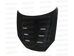 Seibon Carbon Carbon Fiber Hood (07-08 Hyundai Tiburon GK27)