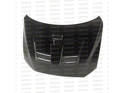 Seibon Carbon 08-09 Mitsubishi Lancer CYA4/5A DV Style Carbon Fiber Hood - HD0809MITLAN-DV