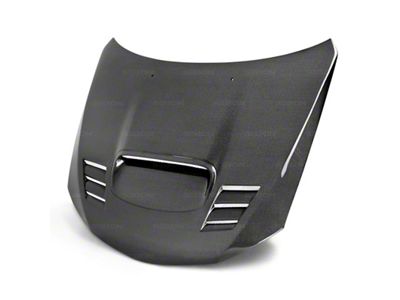 Seibon Carbon 08-09 Subaru WRX/STi CWII-style Carbon Fiber Hood - HD0809SBIMP-CWII