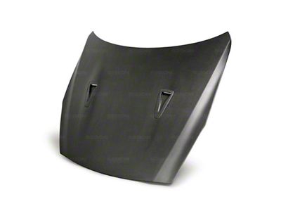 Seibon Carbon 09-10 Nissan Skyline R35 GT-R OEM-Dry Carbon Fiber Hood - HD0910NSGTR-OE-DRY