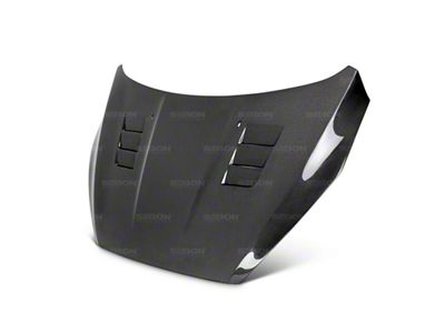 Seibon Carbon 15-16 Ford Focus TS-Style Gloss Finish Carbon Fiber Hood - HD16FDFO-TS