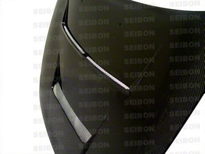 Seibon Carbon 89-94 Nissan S13/Silvia S13 DV Style Carbon Fiber Hood - HD8994NSS13-DV