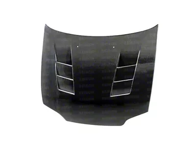 Seibon Carbon 92-95 Honda Civic 2DR/3DR TS-Style Carbon Fiber Hood - HD9295HDCV2D-TS