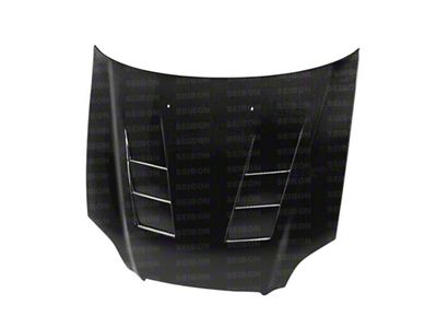 Seibon Carbon 96-98 Honda Civic EM1/EJ6/EJ7/EJ8/EK9 TS Style Carbon Fiber Hood - HD9698HDCV-TS