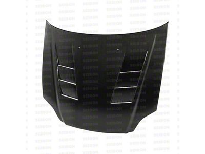 Seibon Carbon 99-00 Honda Civic EM1/EJ6/7/8/EK9 TS-Style Carbon Fiber Hood - HD9900HDCV-TS