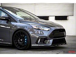 Seibon Carbon 16-18 Ford Focus RS Carbon Fiber Fog Light Surrounds - FLS16FDFO
