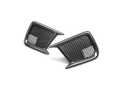 Seibon Carbon 18-19 Subaru Impreza WRX/STi Carbon Fiber Fog Light Surrounds - FLS18SBIMP